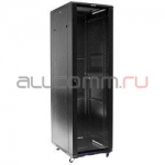 Шкаф серверный напольный 37U серия T2(A2), цвет чёрный, разобранный